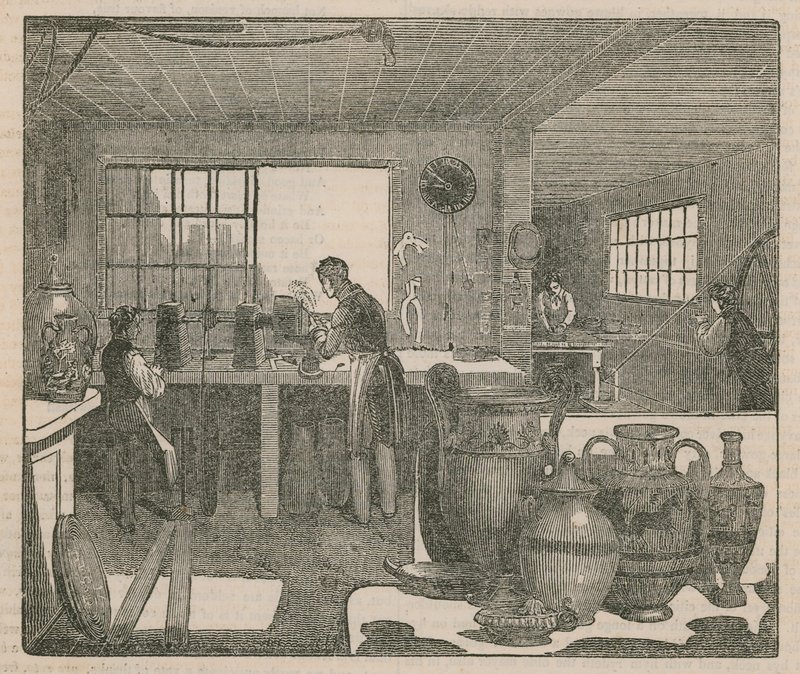 British Manufacturers: Pottery-Ware by English School