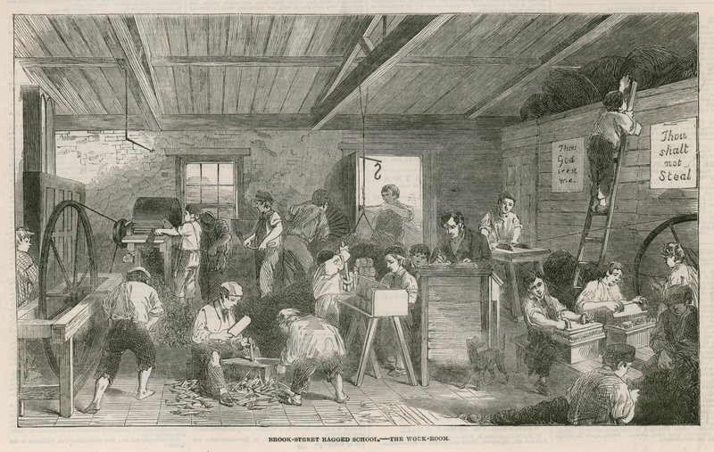 Brook Street, Ragged and Industrial School by English School
