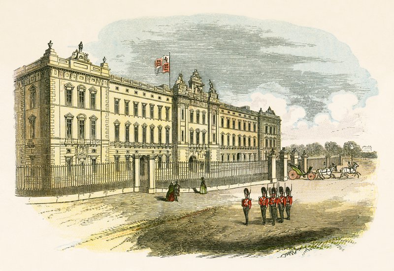 Buckingham Palace by English School