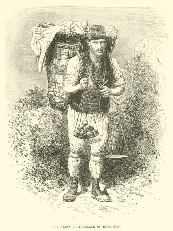 Bulgarian Fruit-Seller of Rustchuk by English School