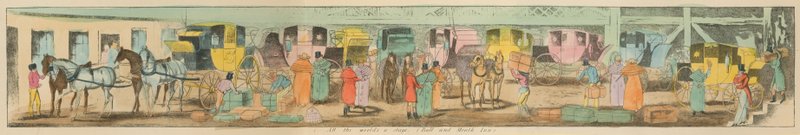 Bull and Mouth Inn, London by English School