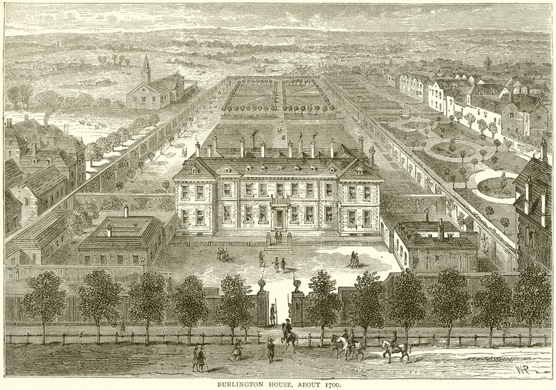 Burlington House, about 1700 by English School