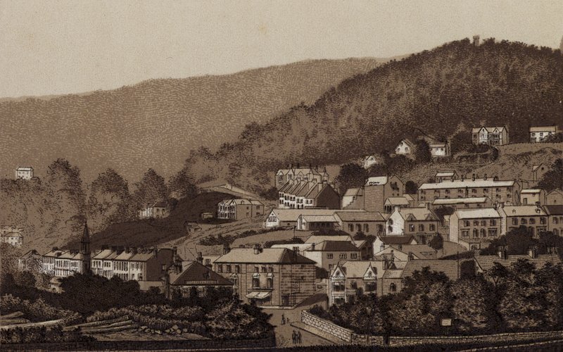 Buxton: Matlock Bath by English School