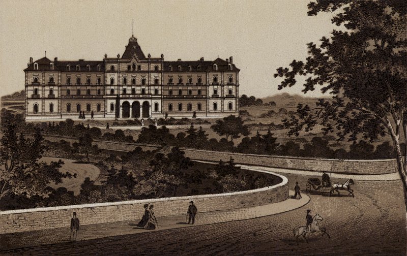 Buxton: The Palace Hotel by English School