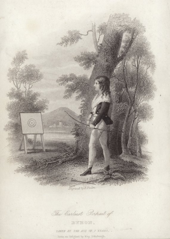 Byron aged 7 years by English School