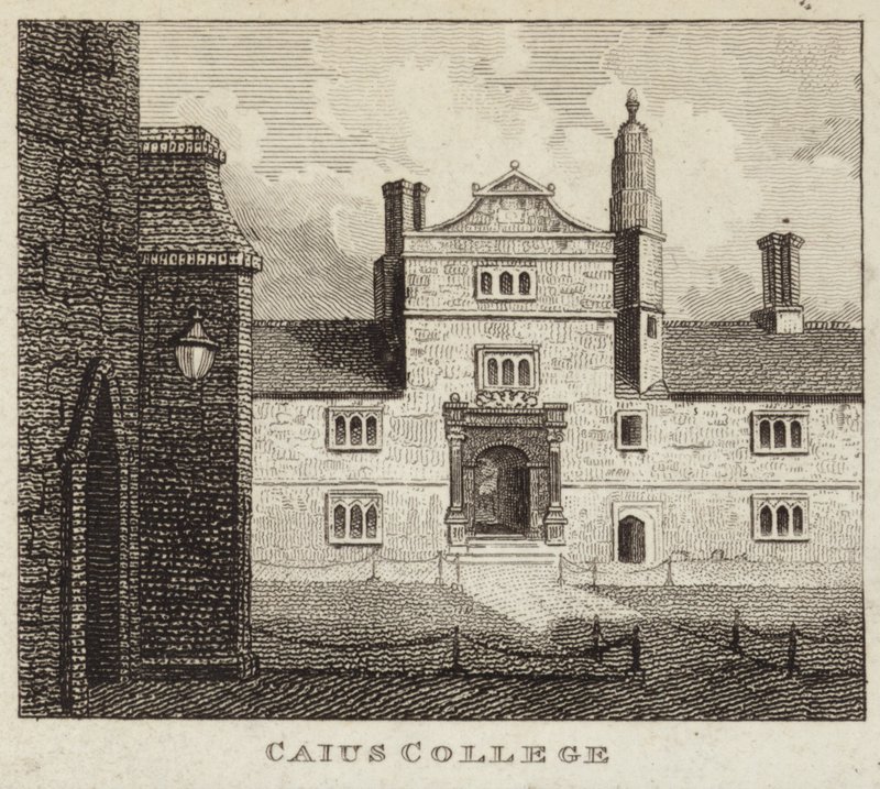 Caius College, Part of Cambridge University by English School