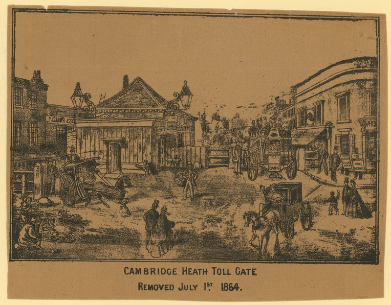 Cambridge Heath Turnpike Gate by English School
