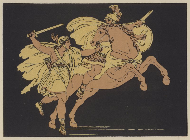 Camilla and the son of Aunus by English School