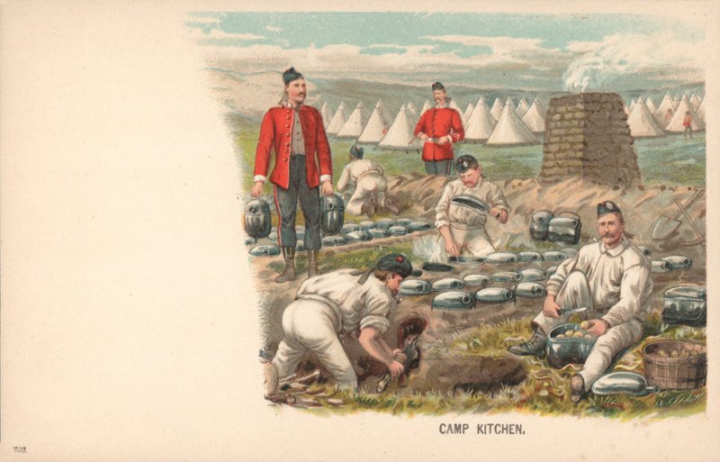 Camp kitchen by English School