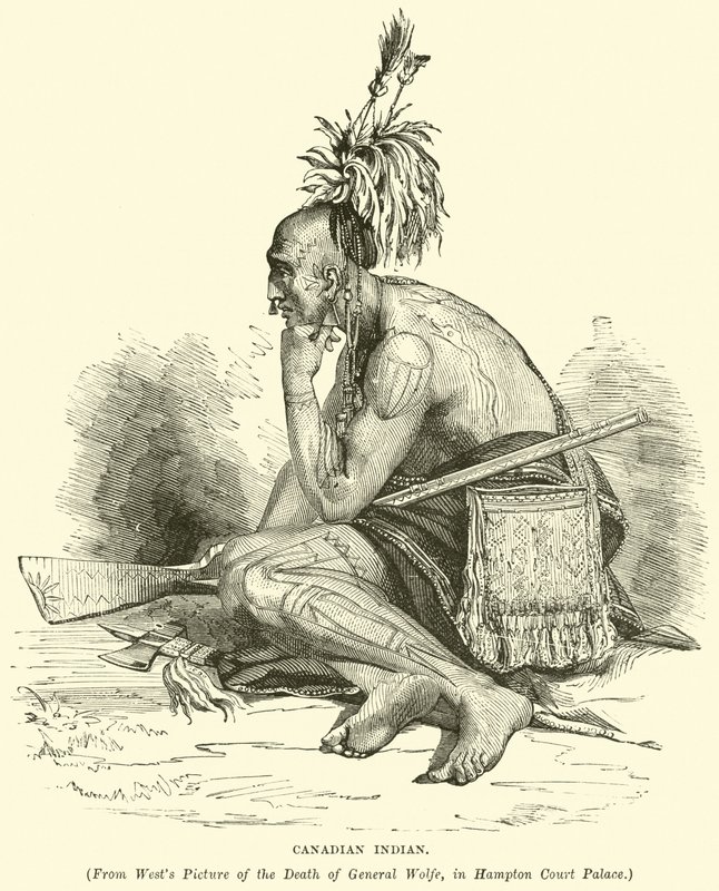 Canadian Indian by English School