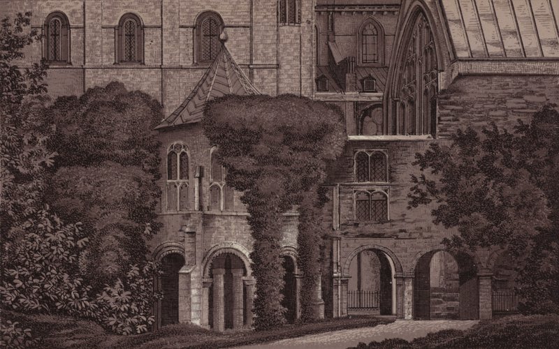 Canterbury: The Babtistry by English School
