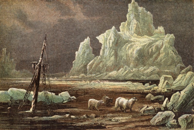Cape Omman, Northern Siberia by English School