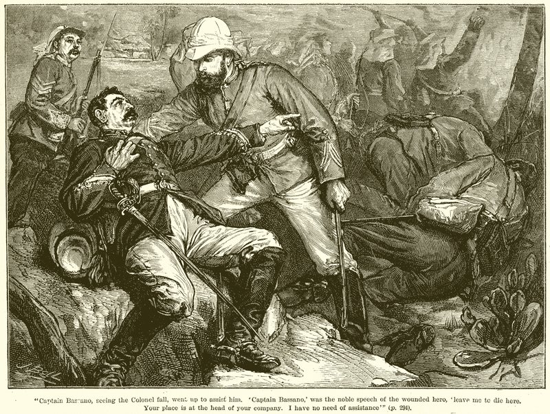 Captain Bassano by English School
