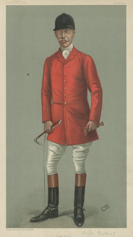 Captain Burns, the Master of the Quorn by English School
