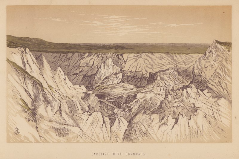 Carclaze Mine, Cornwall by English School