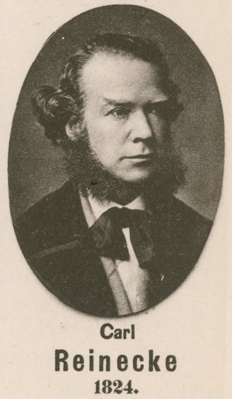 Carl Reinecke (engraving) by English School