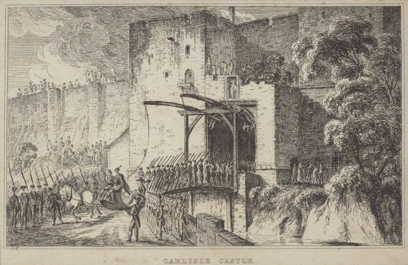 Carlisle Castle by English School