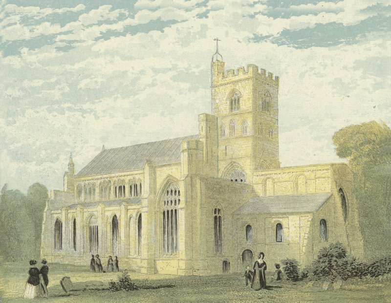 Carlisle Cathedral, North West View by English School