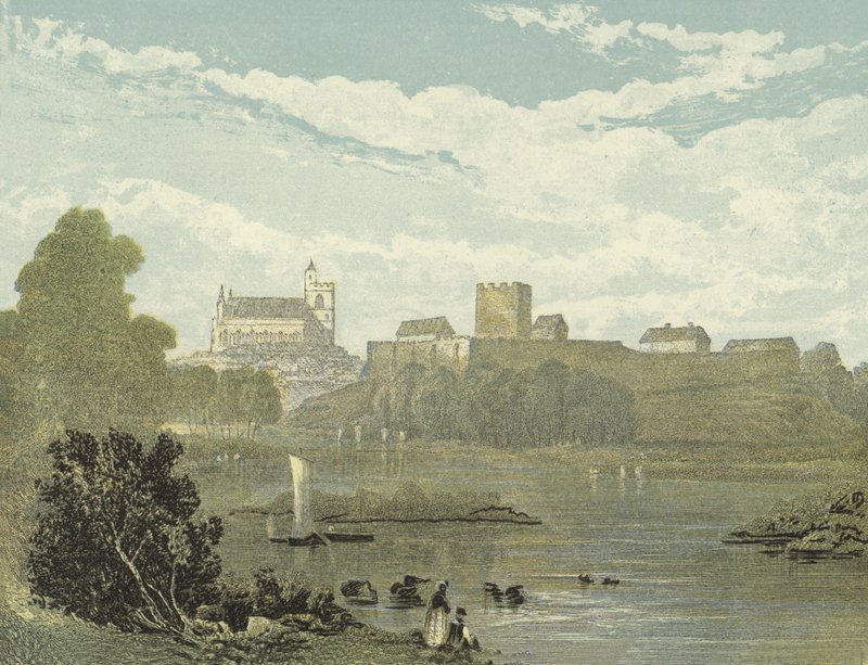 Carlisle Cathedral, South West View by English School