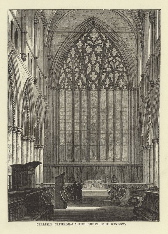 Carlisle Cathedral, the Great East Window by English School