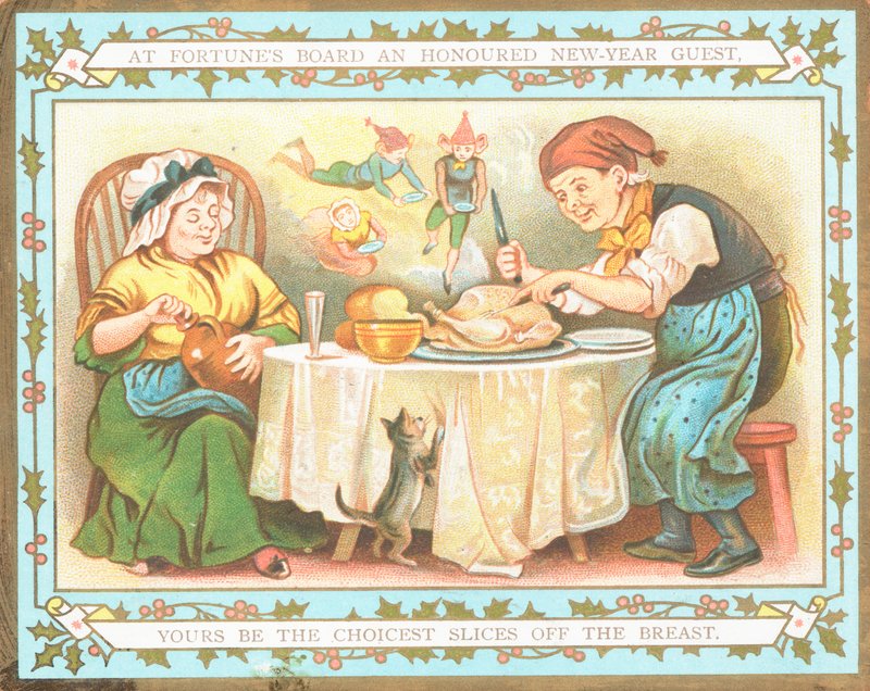 Carving the Turkey by English School