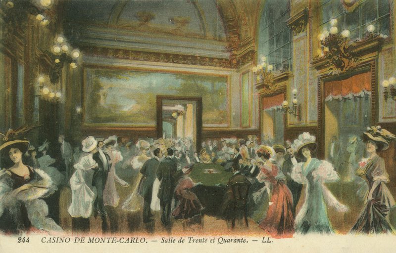 Casino at Monte Carlo, Monaco by English School