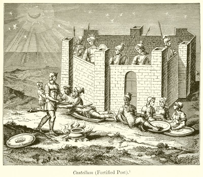Castellum (Fortified Post) by English School
