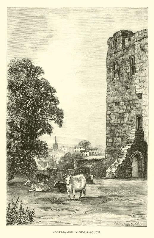 Castle, Ashby-de-la-Zouch by English School