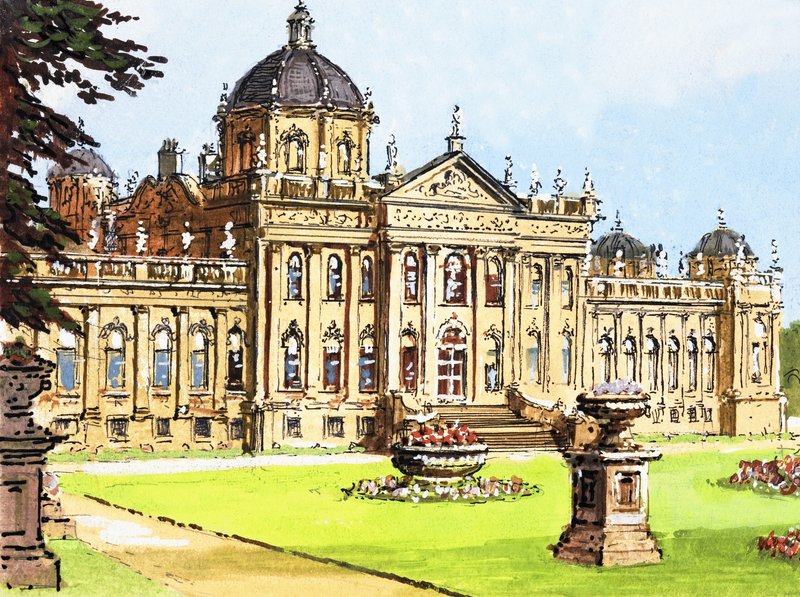 Castle Howard by English School