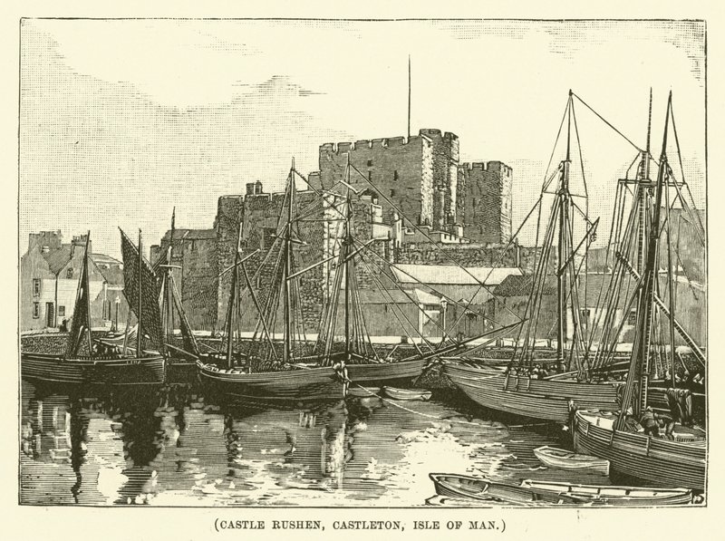 Castle Rushen, Castleton, Isle of Man by English School