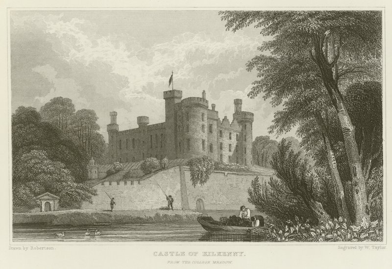 Castle of Kilkenny by English School