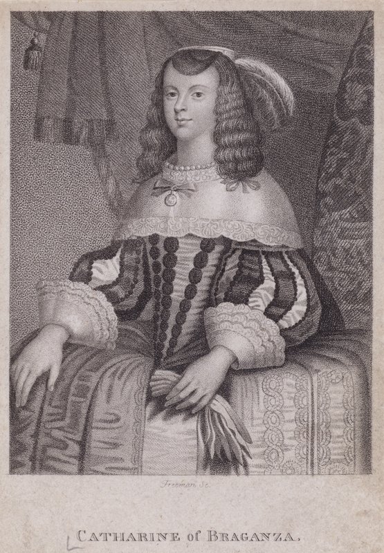 Catherine of Braganza, Queen Consort of King Charles II by English School
