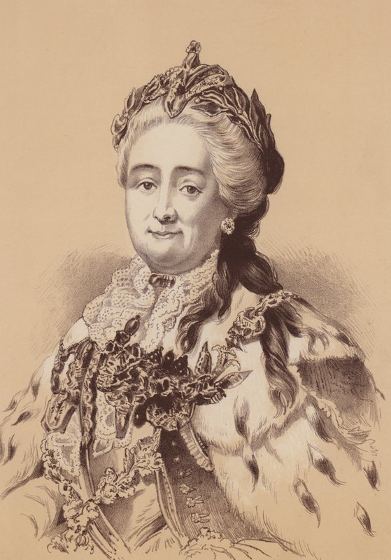 Catherine the Great, Empress of Russia by English School