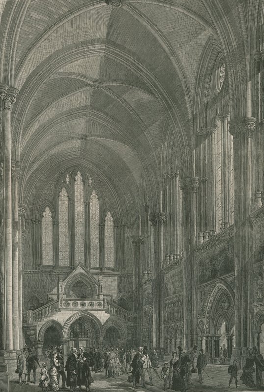 Central Hall of the Royal Courts of Justice by English School
