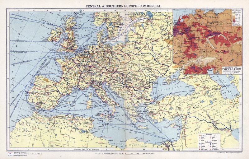 Central and Southern Europe, Commercial by English School