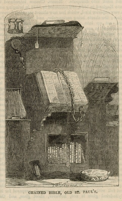 Chained Bible, Old St Paul