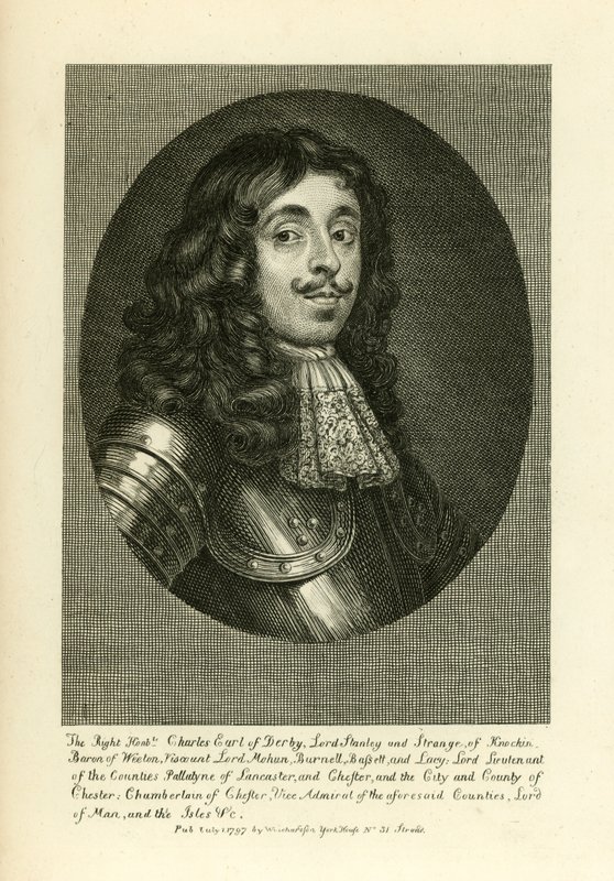 Charles, Earl of Derby by English School