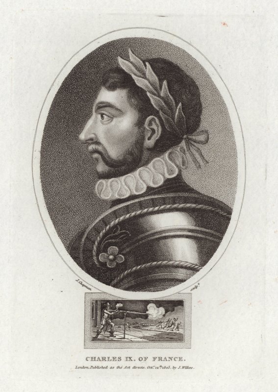 Charles IX of France by English School
