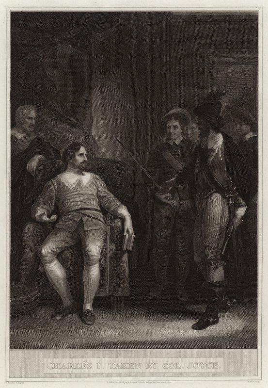 Charles I taken by Colonel Joyce by English School