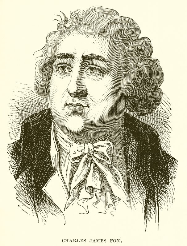 Charles James Fox by English School