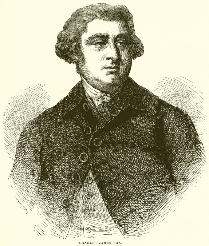 Charles James Fox by English School