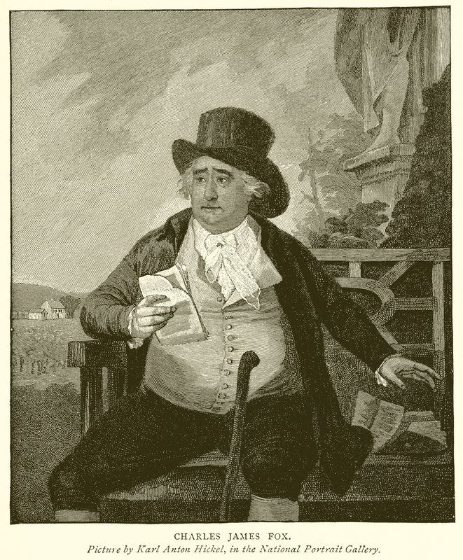 Charles James Fox by English School