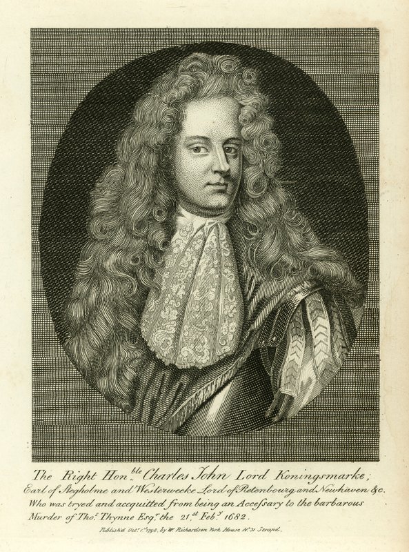 Charles John, Lord Koningsmark by English School