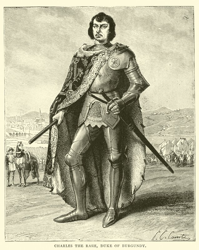 Charles the Rash, Duke of Burgundy by English School