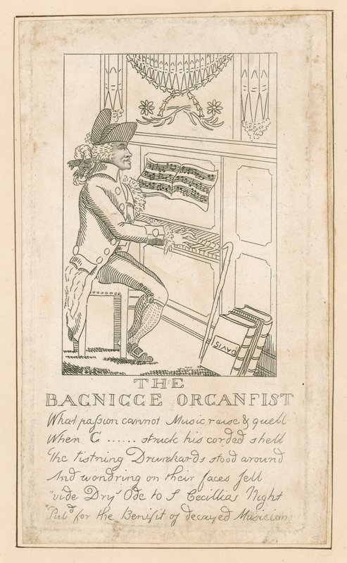 Charley Griffith, the Bagnigge Wells organist by English School