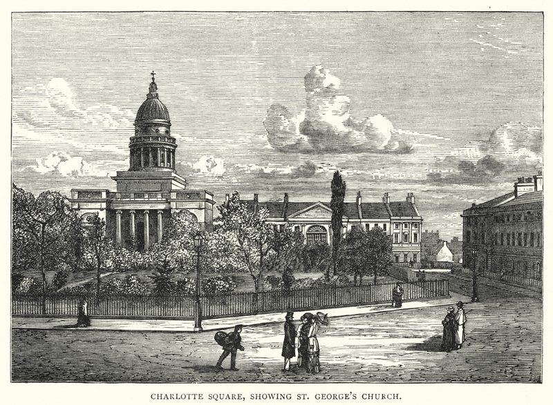 Charlotte Square, showing St George