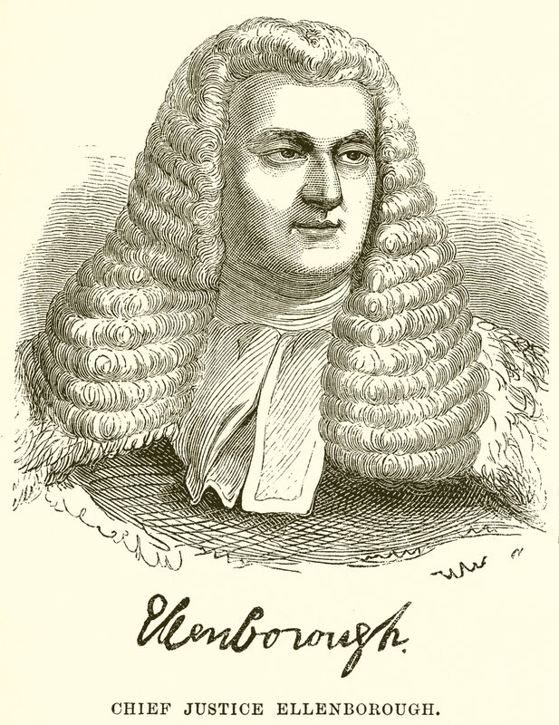 Chief Justice Ellenborough by English School