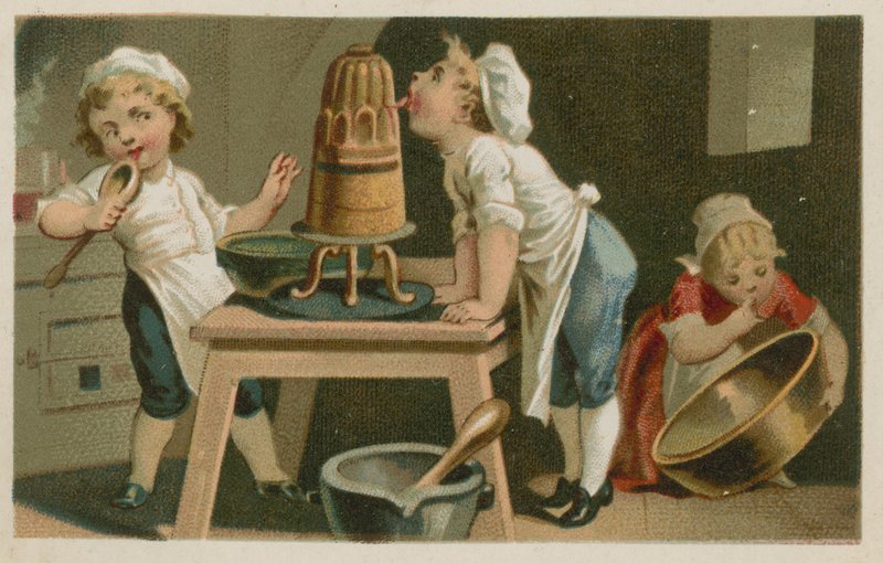 Children Cooking by English School