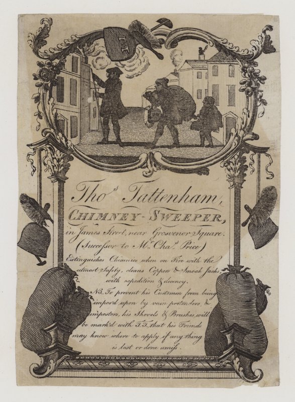Chimney Sweeps, Thomas Tattenham by English School