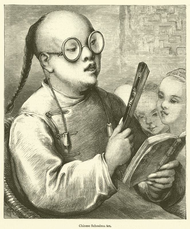 Chinese Schoolmaster by English School